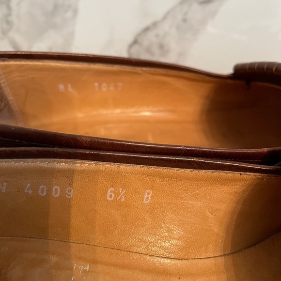 Ladies Ralph Lauren leather loafers gently used in excellent condition /quality - Picture 2 of 6